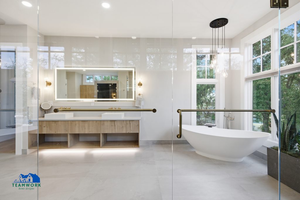 Madrone Vista Project bathroom remodel